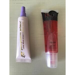 Pero Primer And Int Cosmetics Lip Oil NWT!